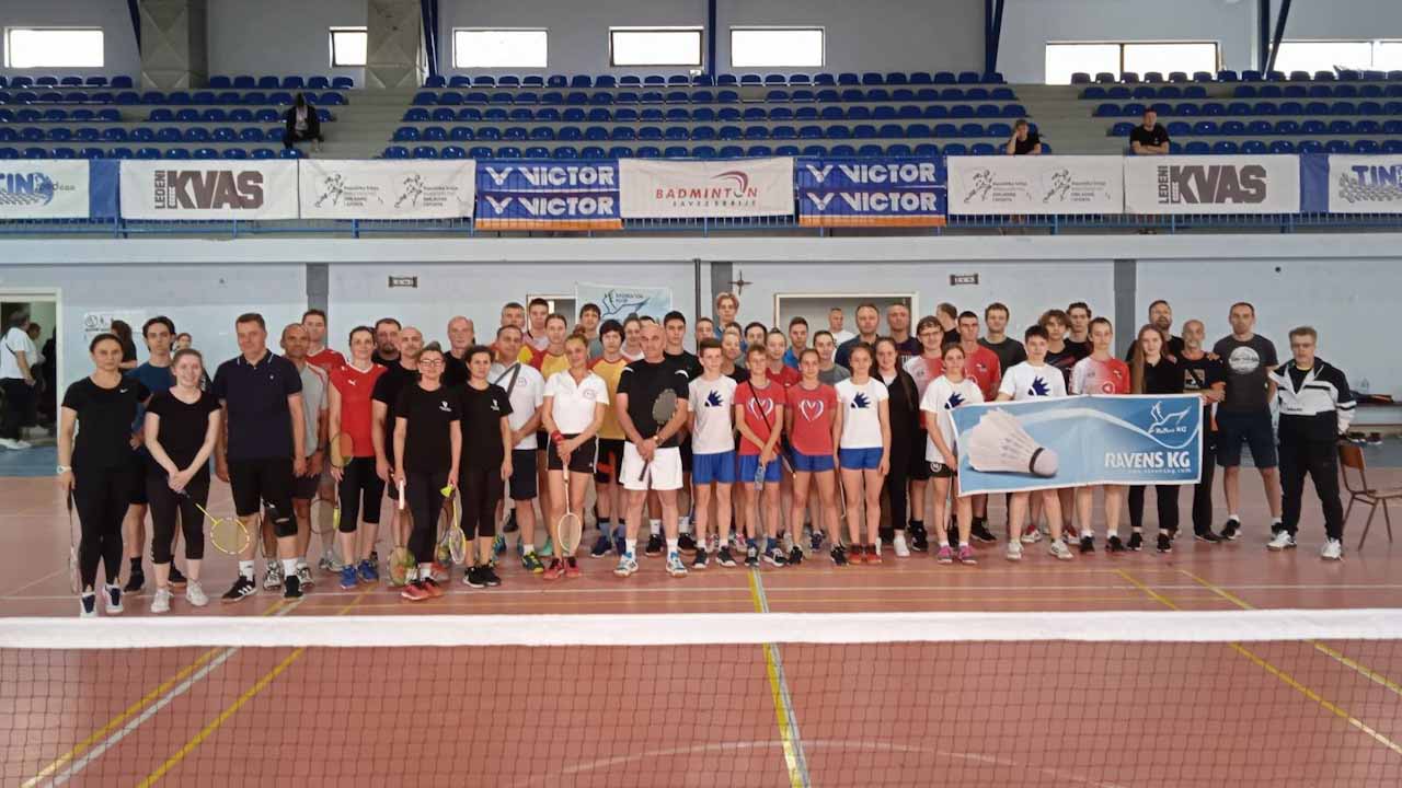 Trijumf badmintona u Kragujevcu